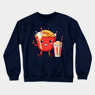 kawaii  junk food T-Shirt cute  funny Crewneck Sweatshirt